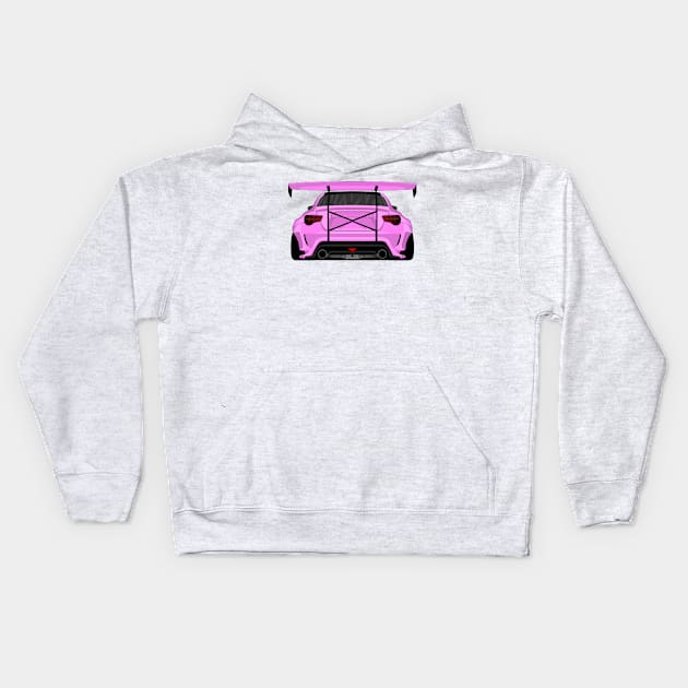 GT86 VIOLET Kids Hoodie by VENZ0LIC